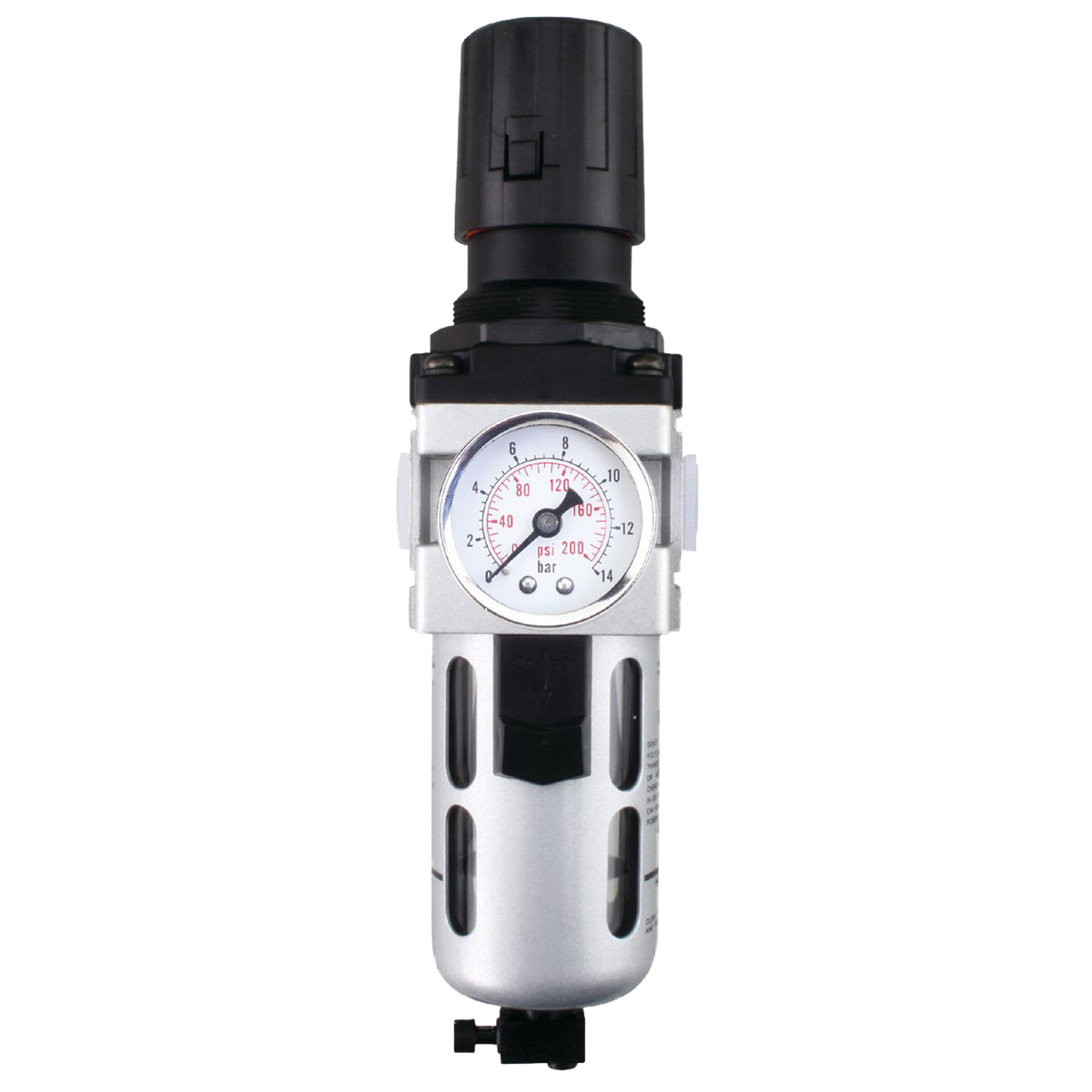 K Tool International Filter-Regulator Combo Standard 1/2 Inch NPT P/N FRC159334-S/G - B2B Diesel & Gas Service