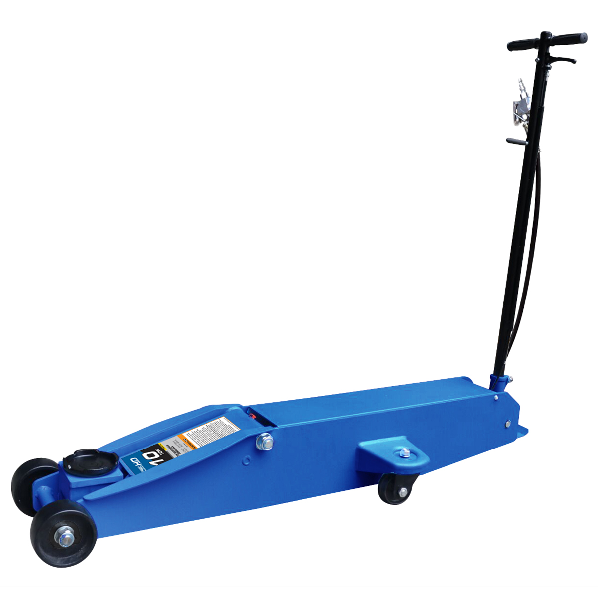 K Tool International Service Jack 10 Ton Long Chassis Air/Hydraulic HD P/N HJ5525P - B2B Diesel & Gas Service