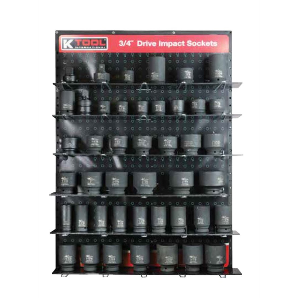 K Tool International OVERLAY 3/4" DR IMP SOCS DISPLAY P/N OL0840 - B2B Diesel & Gas Service