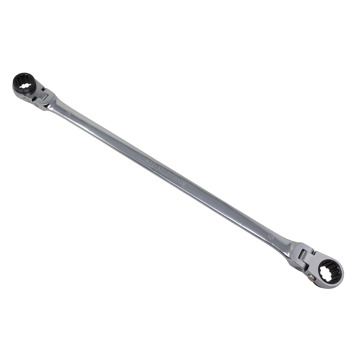 K Tool International Ratcheting Wrench Double Flex 120 Tooth 16mm x 18mm P/N 090001003627 - B2B Diesel & Gas Service