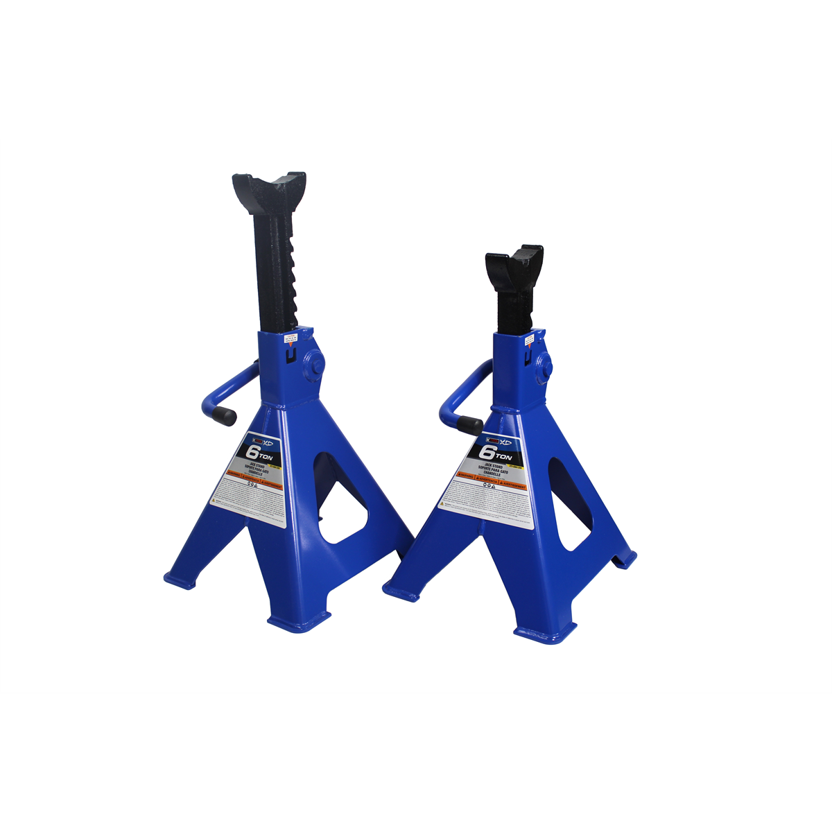 K Tool International Jack Stands 6 Ton (Pair) P/N XD61205 - B2B Diesel & Gas Service