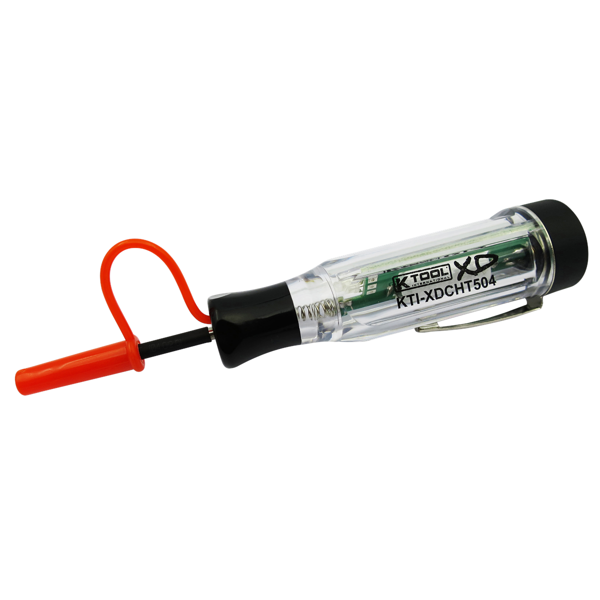K Tool International Circuit Tester Dual Polarity Cordless DC 3-30V P/N CHT504 - B2B Diesel & Gas Service
