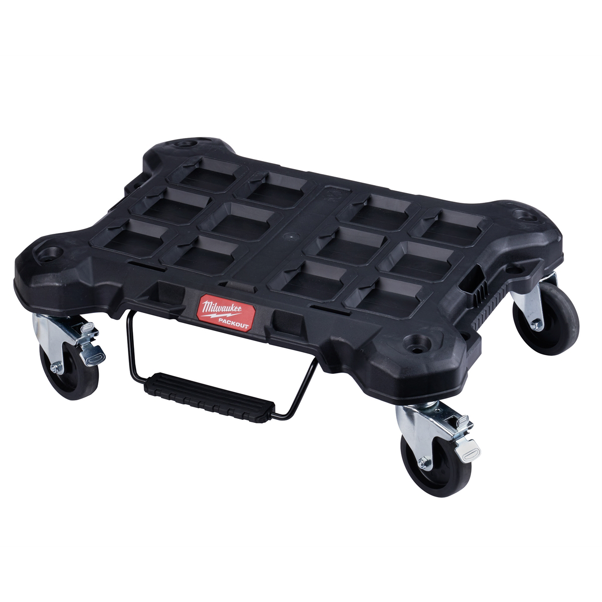 Milwaukee Tool PACKOUT Dolly 24 in. x 18 in. Black Multi-Purpose Utility Tool Cart