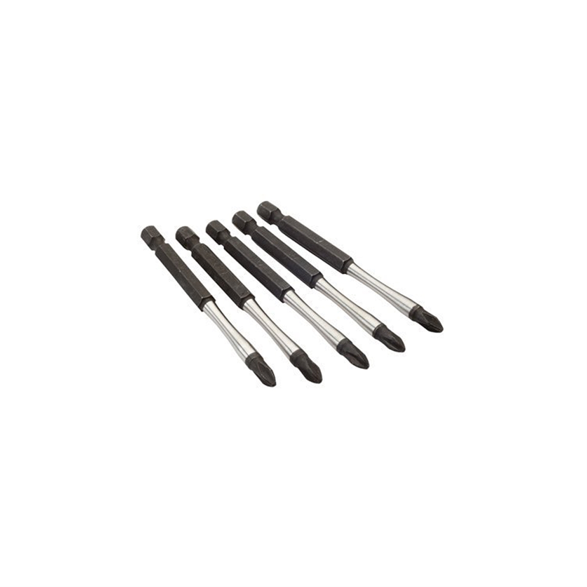 Milwaukee Tool SHOCKWAVE 3-1/2&rdquo; Impact Phillips #2 Power Bits (5PK)