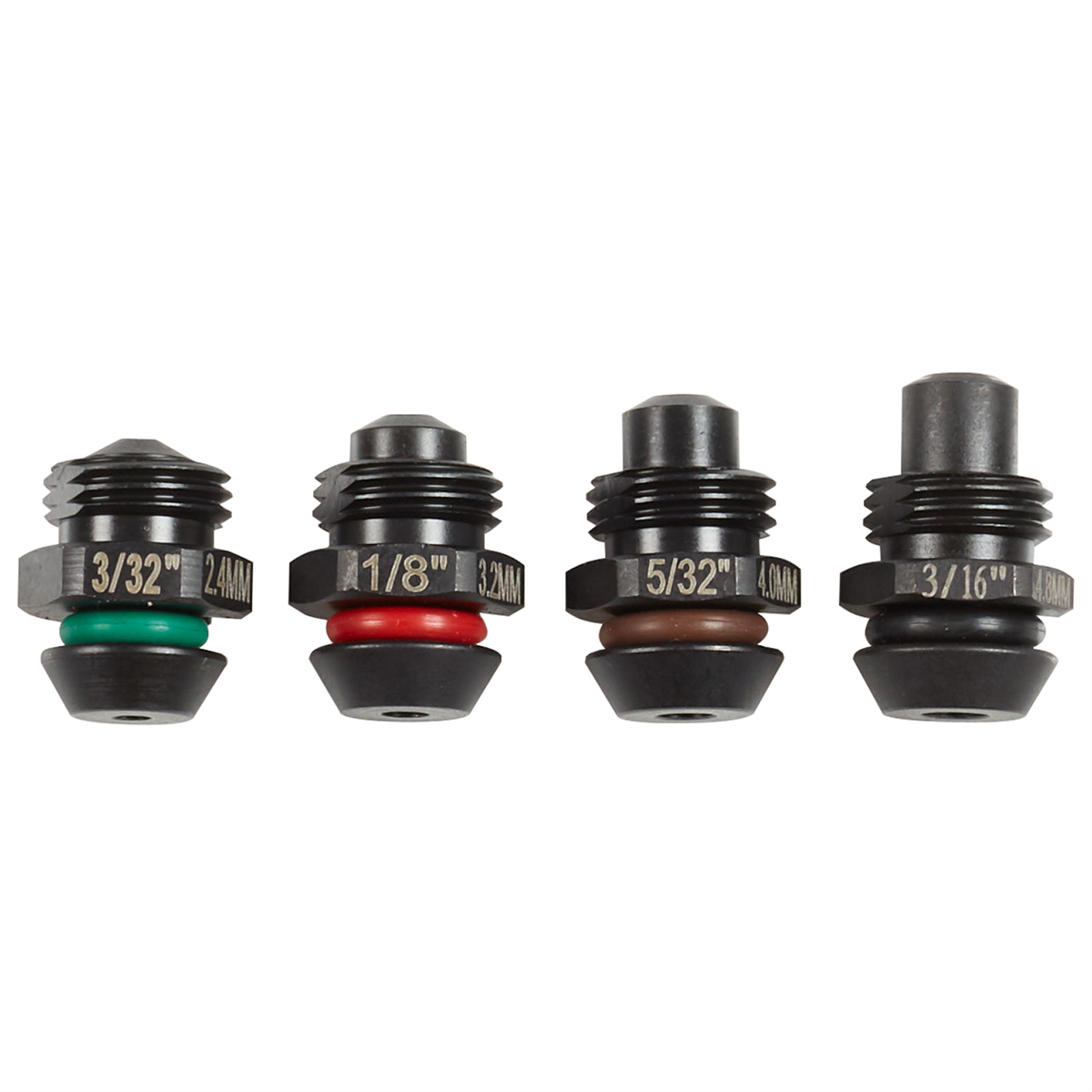 Milwaukee Tool M12 Rivet Tool Retention Nose Pieces 4PK