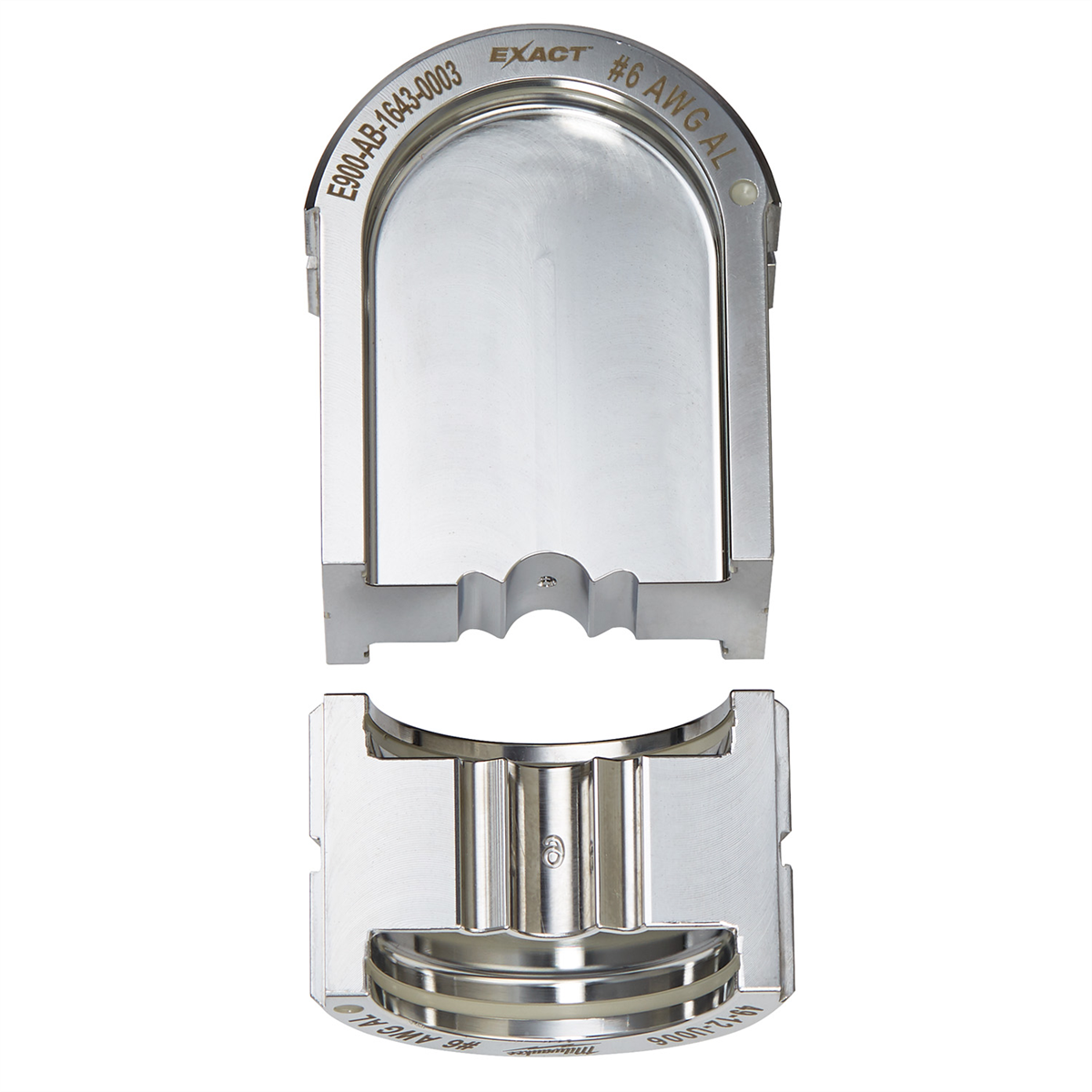 Milwaukee Tool EXACT #6 Aluminum 12T U-Style Die