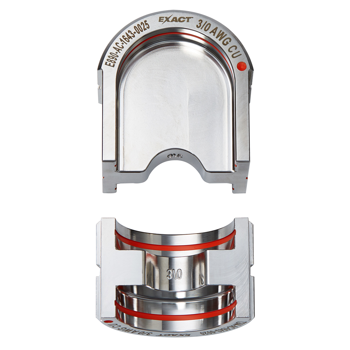 Milwaukee Tool EXACT 3/0 Copper 12T U-Style Die