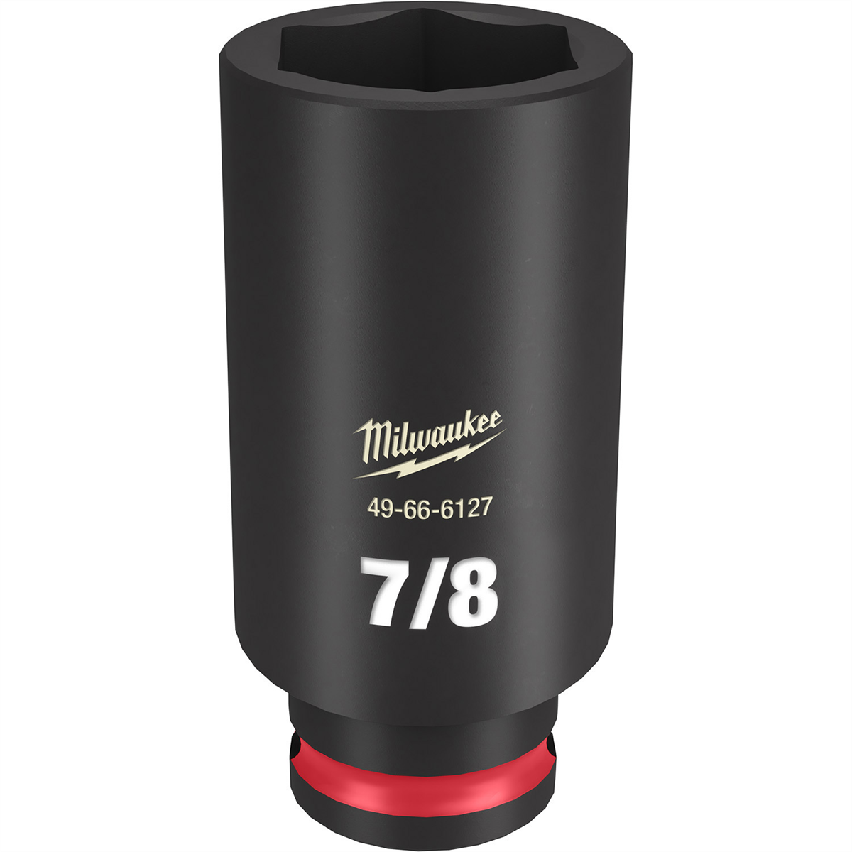 Milwaukee Tool SHOCKWAVE Impact Duty  3/8"Drive 7/8" Deep 6 Point Socket