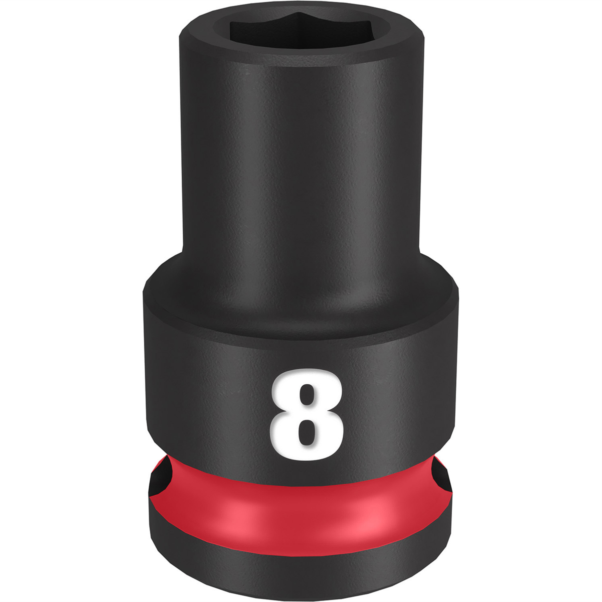 Milwaukee Tool SHOCKWAVE Impact Duty  3/8"Drive 8MM Standard 6 Point Socket