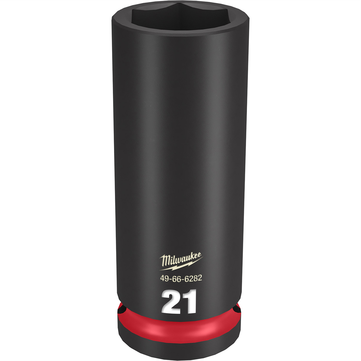 Milwaukee Tool SHOCKWAVE Impact Duty  1/2"Drive 21MM Deep 6 Point Socket