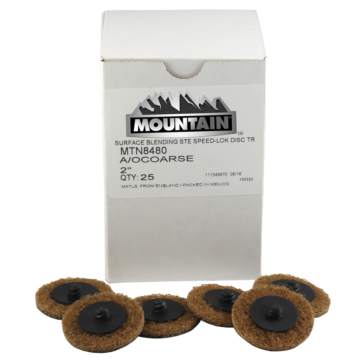 Mountain DISC SURFACE PREP 2IN COURSE 25BOX 66261030294 - B2B Diesel & Gas Service
