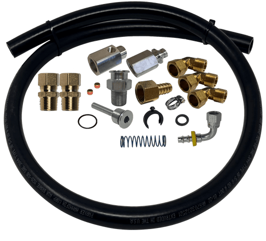 PACCAR Fuel Line Adapter Kit for Trucks without Frame Mounted Water Separator FASS - B2B Diesel and Gas Service