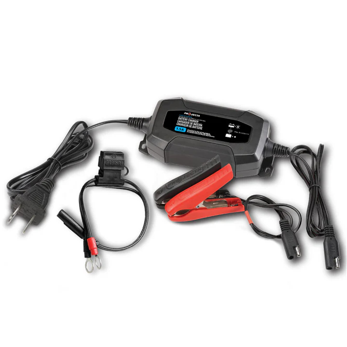 Projecta 12V 1.5A Fully Automatic Charge N Maintain 4 Stage Smart ...