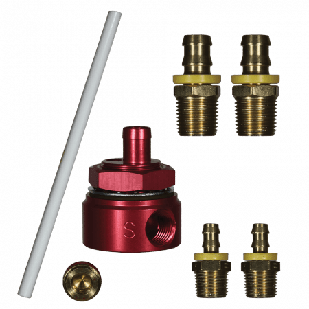 FASS Diesel Fuel 5/8 Suction Tube Kit With Bulkhead Fitting - B2B Diesel and Gas Service