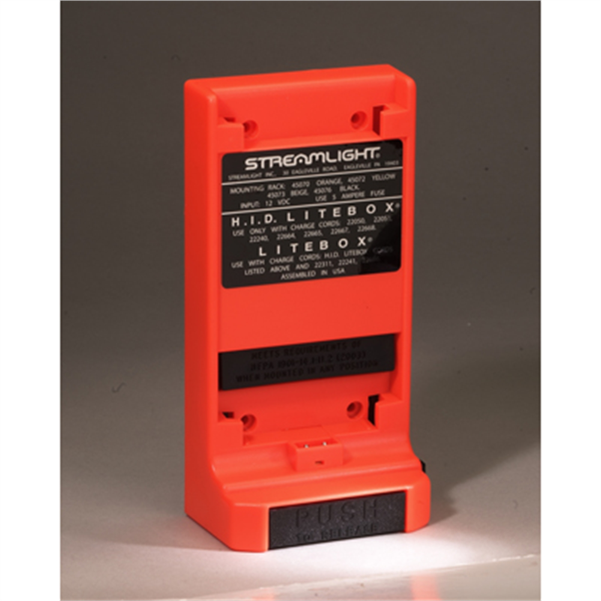 Streamlight Rack, Std/Power Failure Orange - B2B Diesel & Gas Service