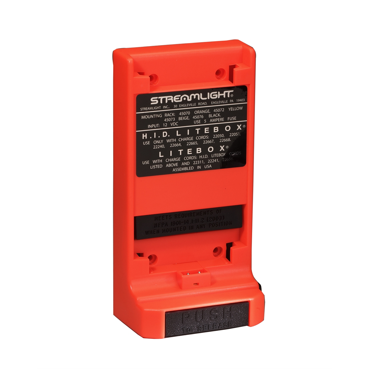 Streamlight Rack, Vehicle Mnt Orange - B2B Diesel & Gas Service