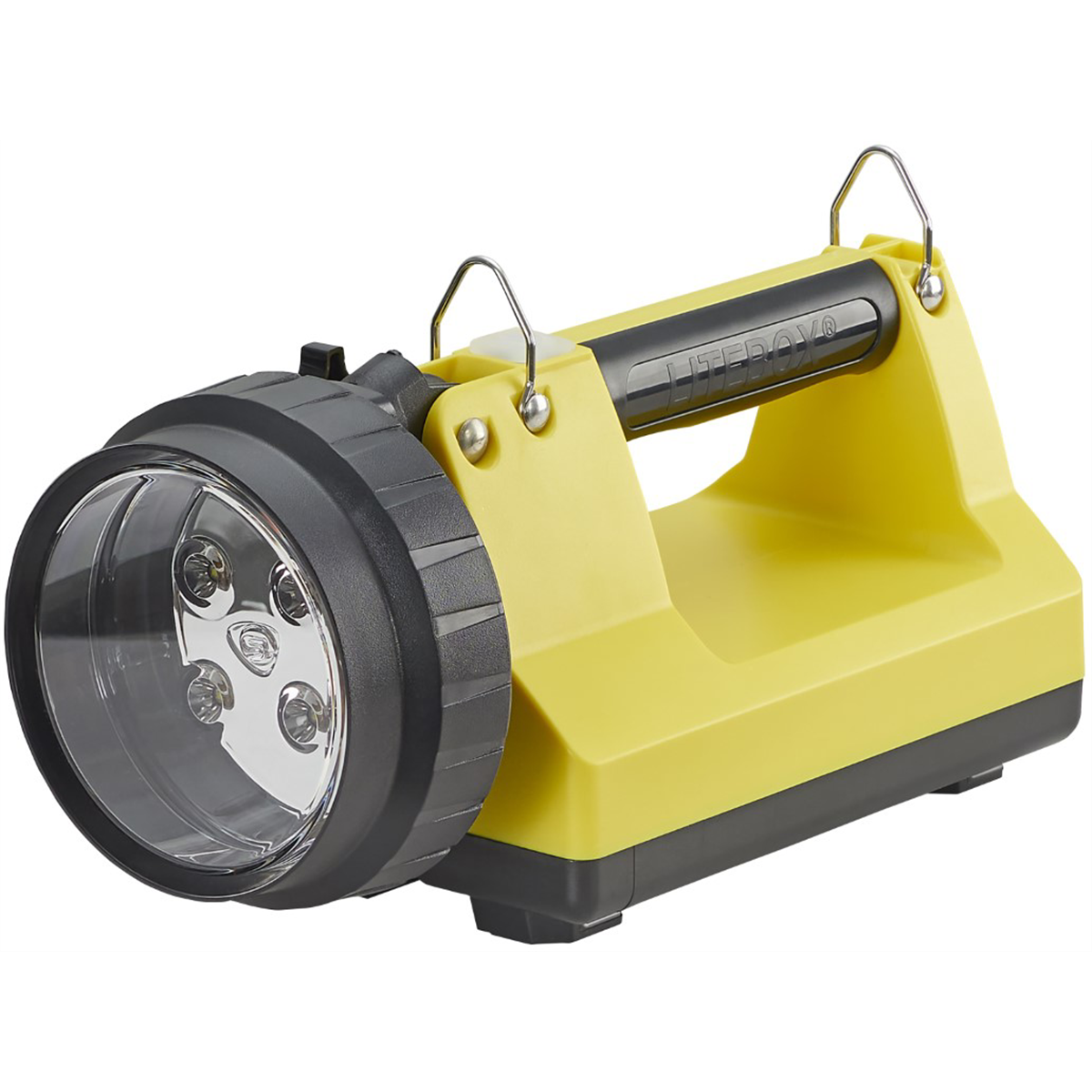 Streamlight E-Flood LiteBox Rechargeable Lantern with Vehicle Mount System, Yellow - B2B Diesel & Gas Service