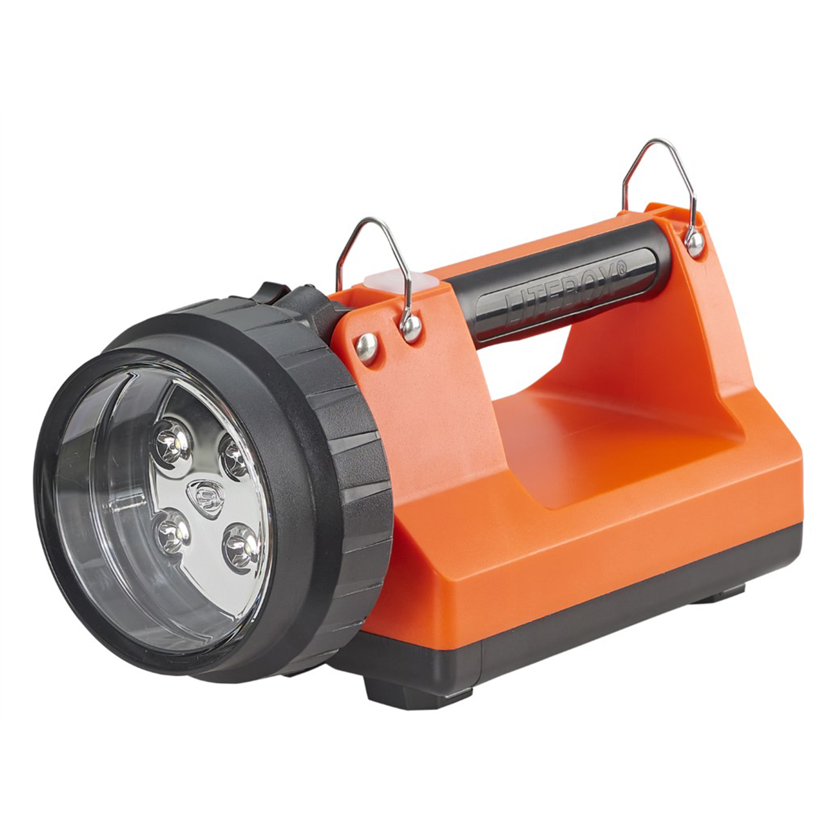Streamlight E-Flood FireBox Rechargeable LED Flood Lantern without Charger, Orange - B2B Diesel & Gas Service