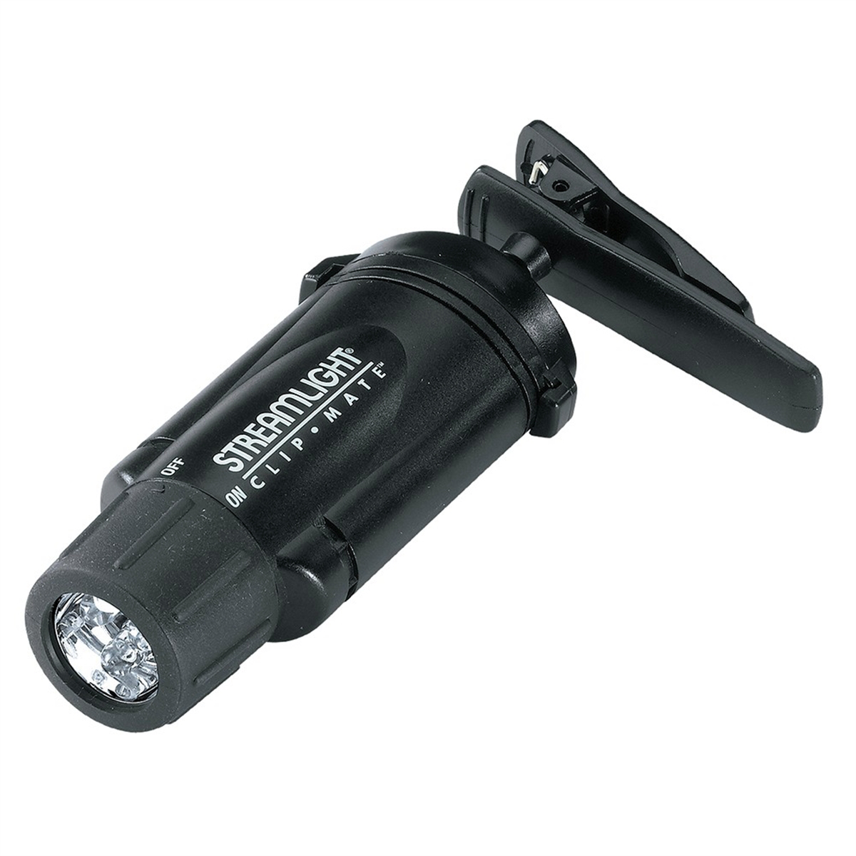 Streamlight CLIPLIGHT BLK/WHT LED - B2B Diesel & Gas Service