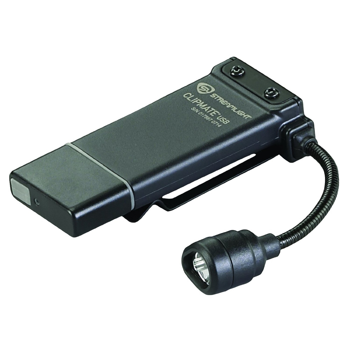 Streamlight ClipMate USB Rechargeable Clip-on Light - Black - B2B Diesel & Gas Service