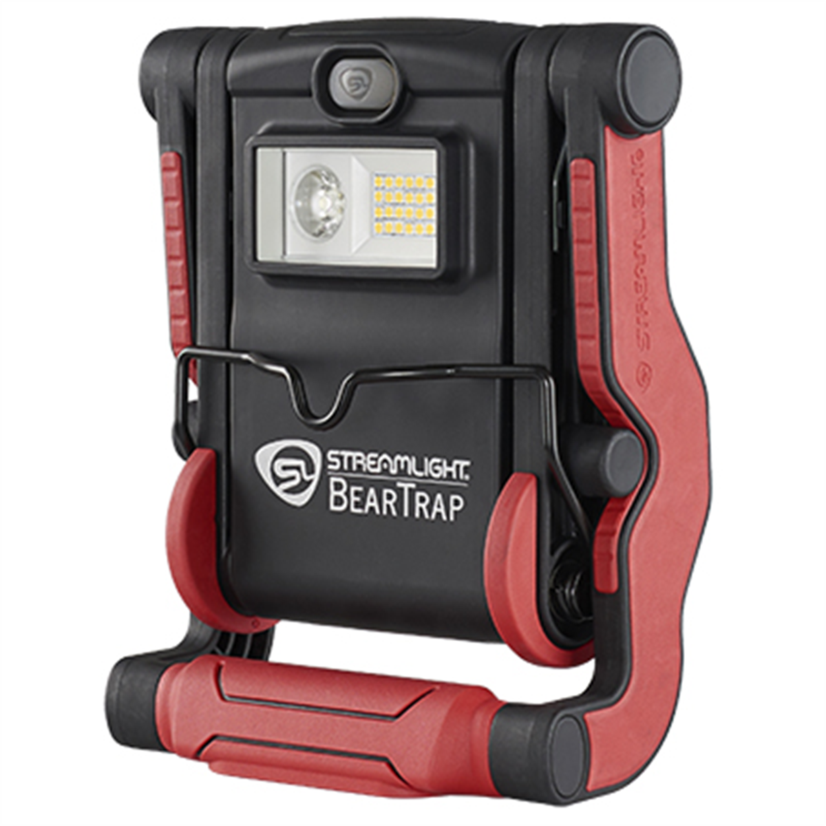 Streamlight BearTrap Multi-Function Rechargeable Work Light - Black/Red - B2B Diesel & Gas Service