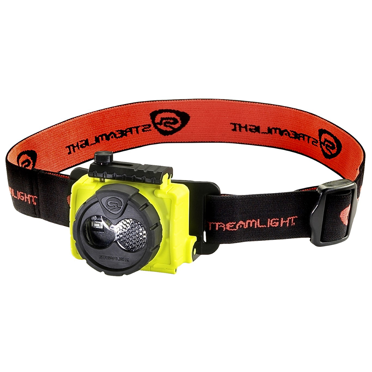 Streamlight Double Clutch Spot and Flood Alkaline Headlamp, Yellow ...