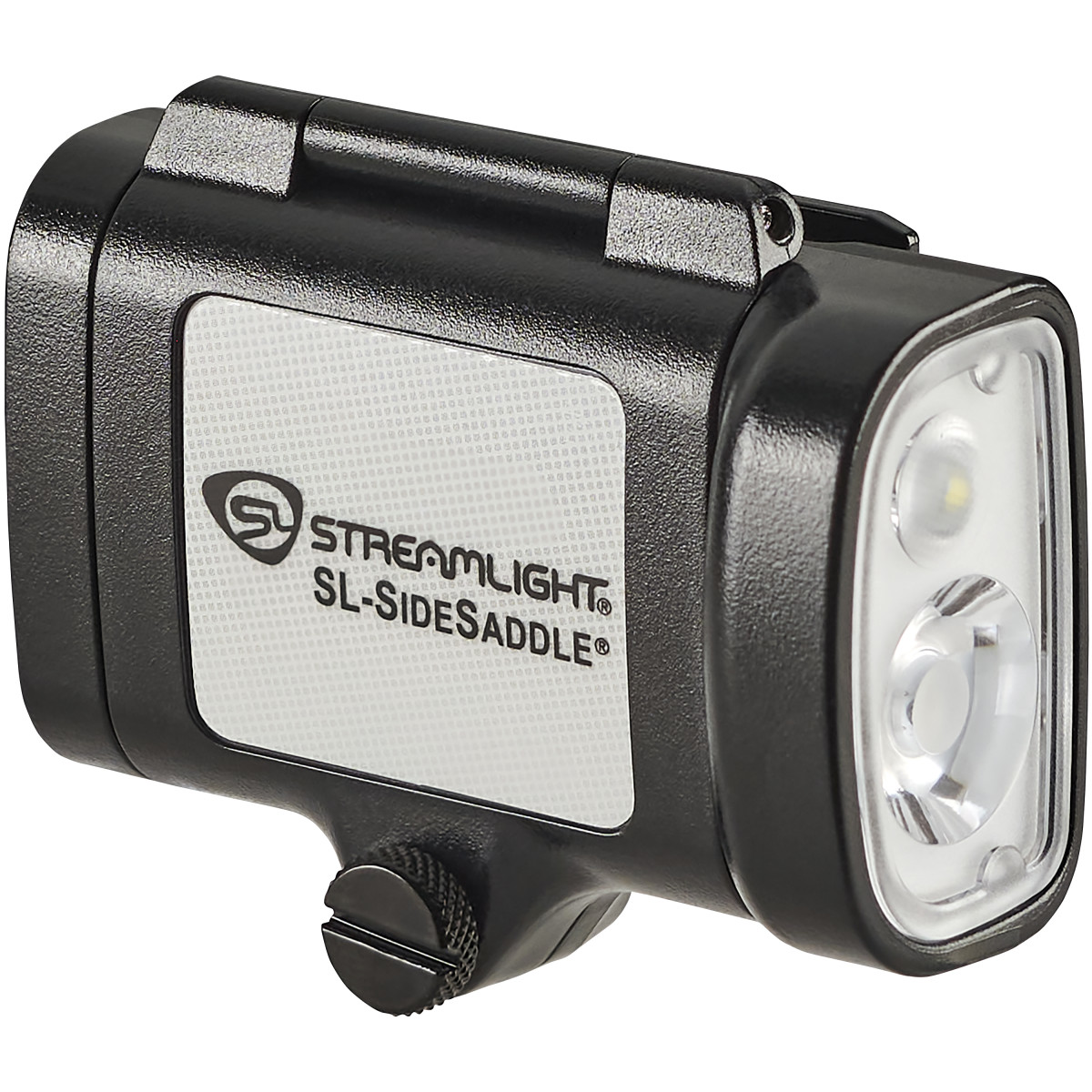 Streamlight SL-SideSaddle Hard Hat and Helmet Light - Includes (3) AAA alkaline batteries and (1) hat mount - Black - B2B Diesel & Gas Service