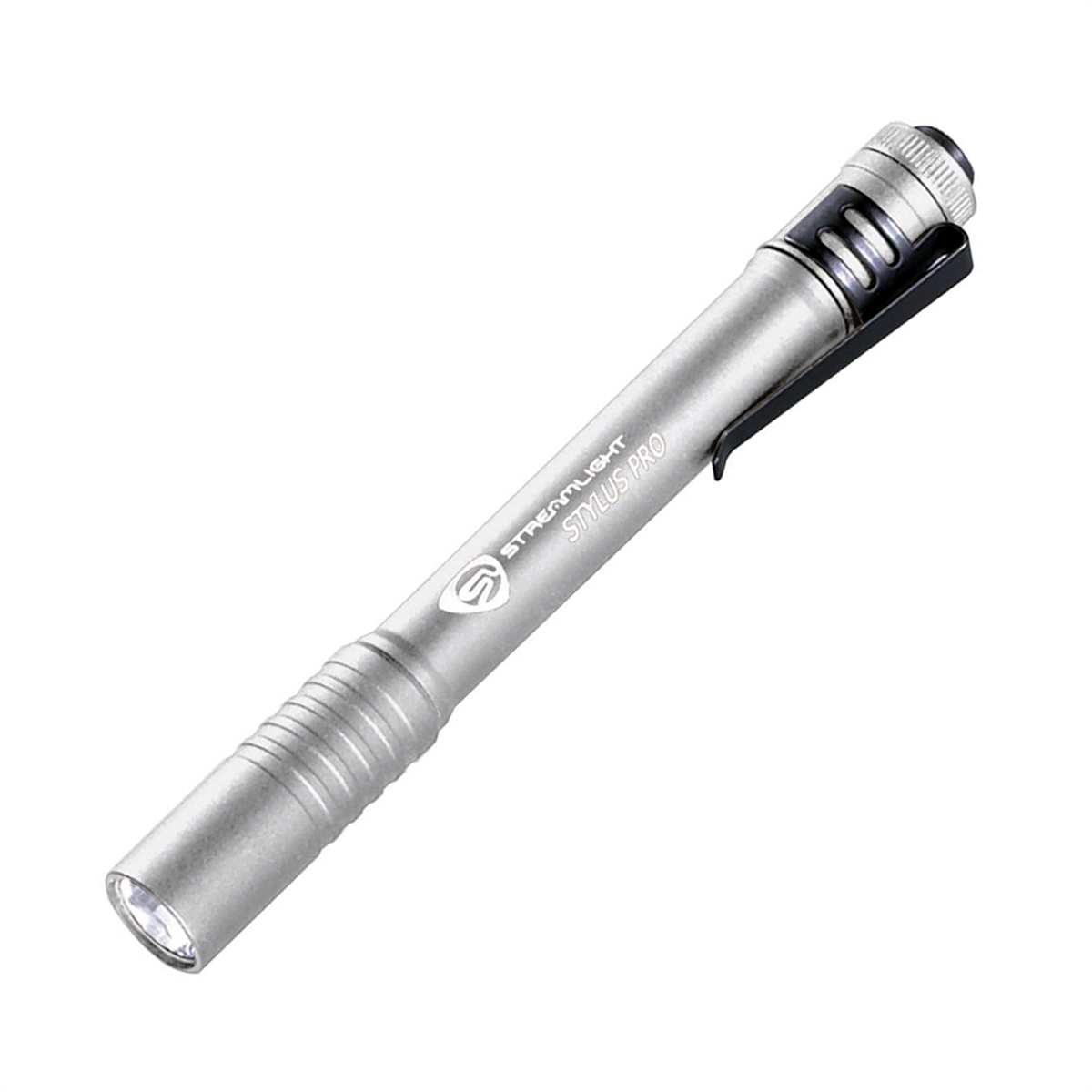 Streamlight 100 Lumen Stylus Pro Penlight - Silver - Clam - White LED - B2B Diesel & Gas Service