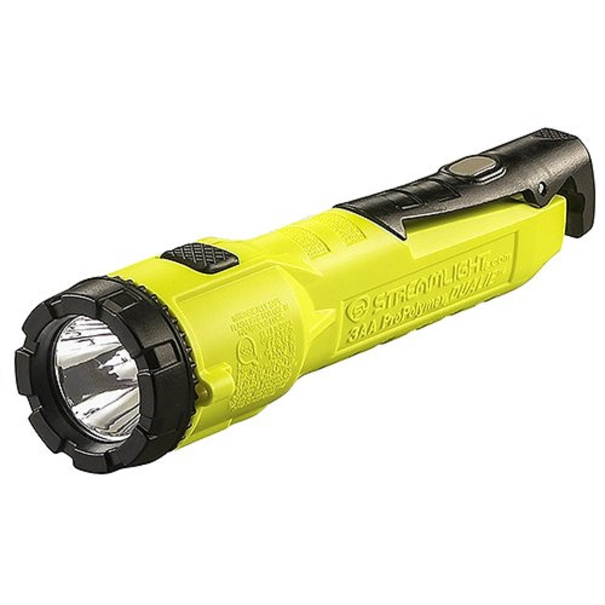 Streamlight Dualie 2AA Intrinsically Safe Spot/Flood Flashlight - Yellow - B2B Diesel & Gas Service