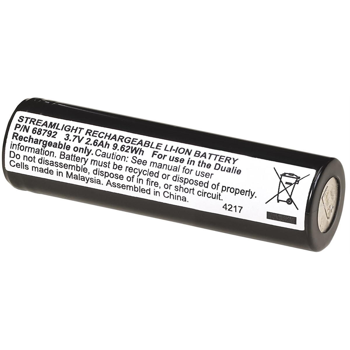 Streamlight Replacement Li-Ion Battery for Dualie Rechargeable Flashlight - B2B Diesel & Gas Service