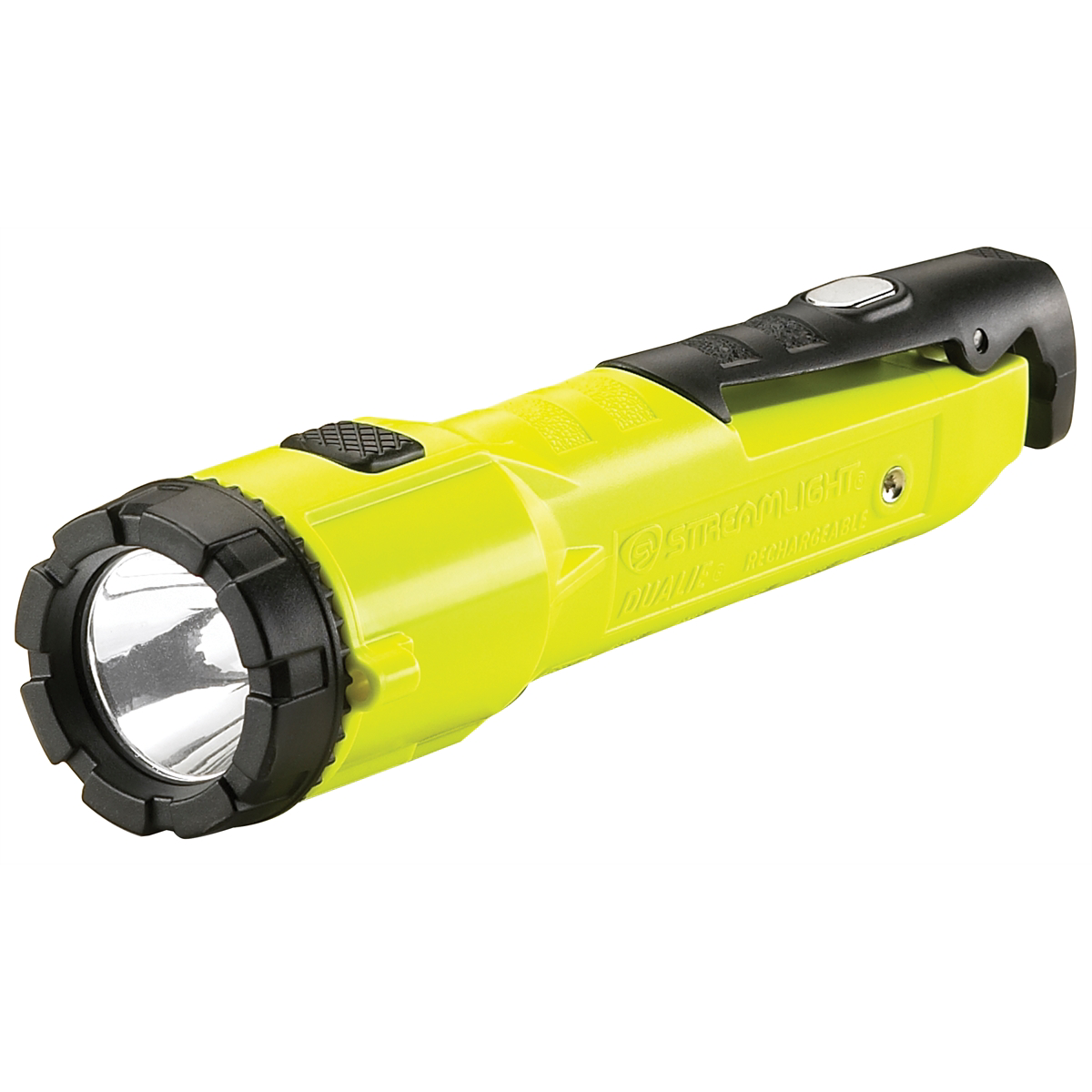 Streamlight 275 Lumen Dualie Rechargeable Magnet Flashlight - 120V/100V - Box - Yellow - B2B Diesel & Gas Service