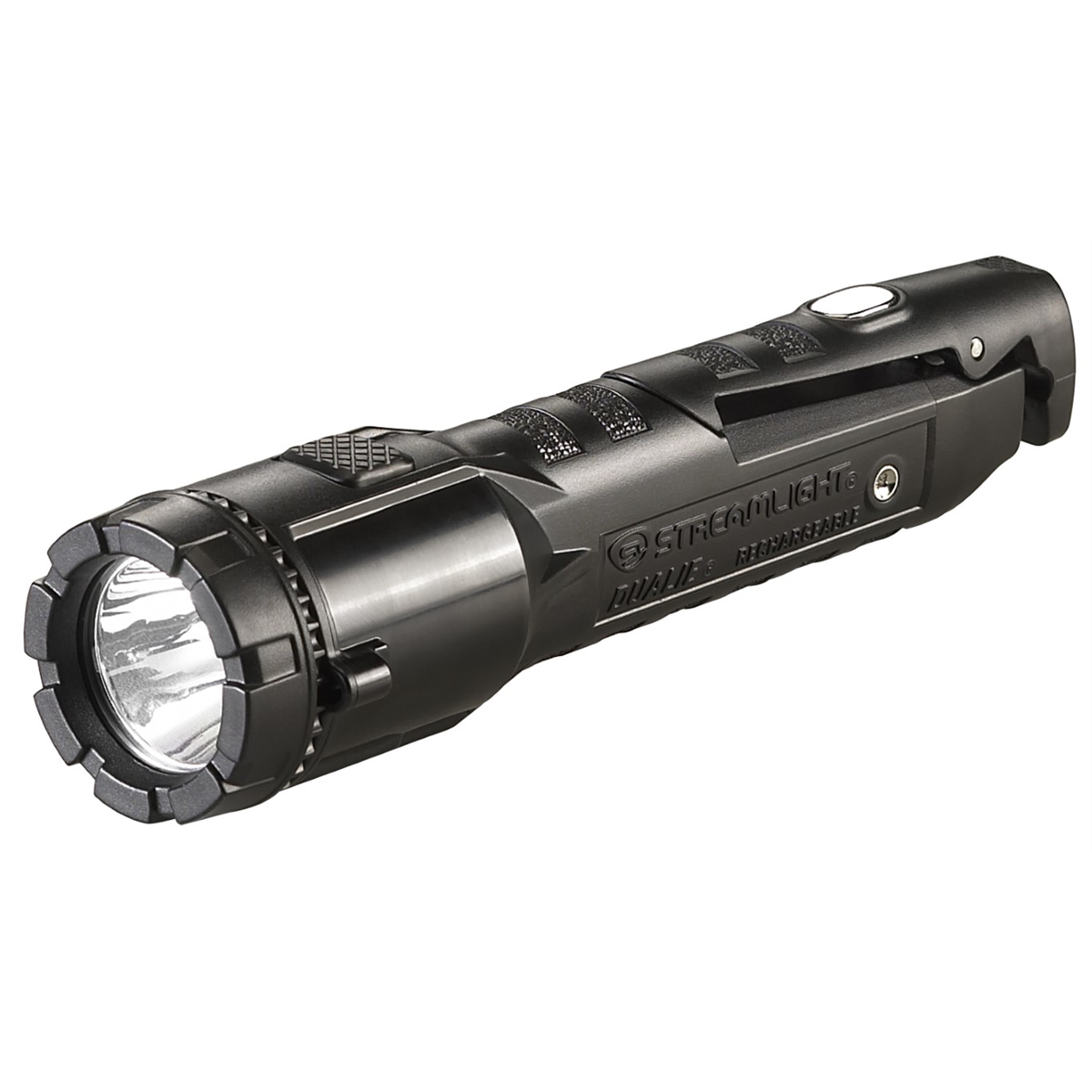 Streamlight 275 Lumen Dualie Rechargeable Magnet Flashlight - 12V DC Direct Wire - Box- Black - B2B Diesel & Gas Service