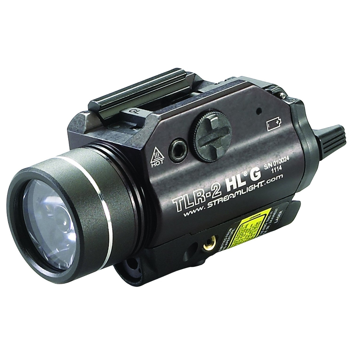 Streamlight TLR-2 HL G High Lumen Tactical Weapon Light with Green Laser - Black - B2B Diesel & Gas Service