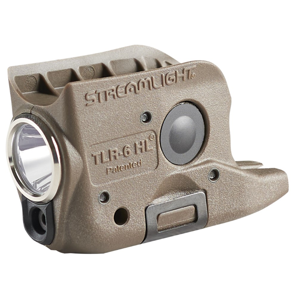 Streamlight TLR-6 HL Rechargeable Weapon Light and Laser for GLOCK 42/43 Subcompact Handguns, Flat Dark Earth Brown - B2B Diesel & Gas Service