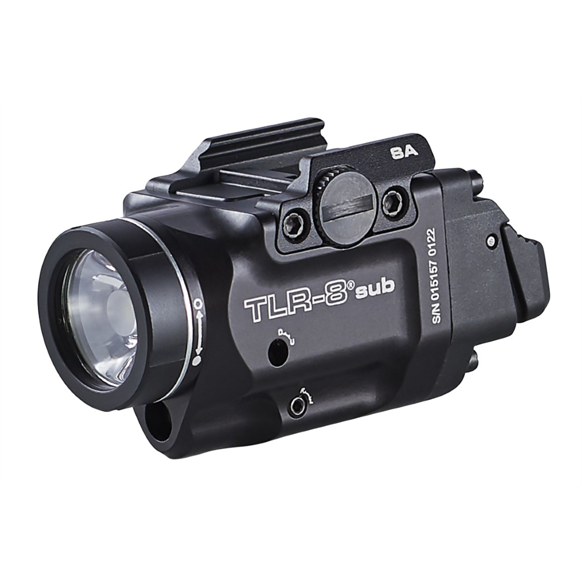 Streamlight TLR-8 sub Rail Mounted Tactical Light with Red Laser for GLOCK 43X/48 MOS and 43X/48 Rail Handguns, Black - B2B Diesel & Gas Service