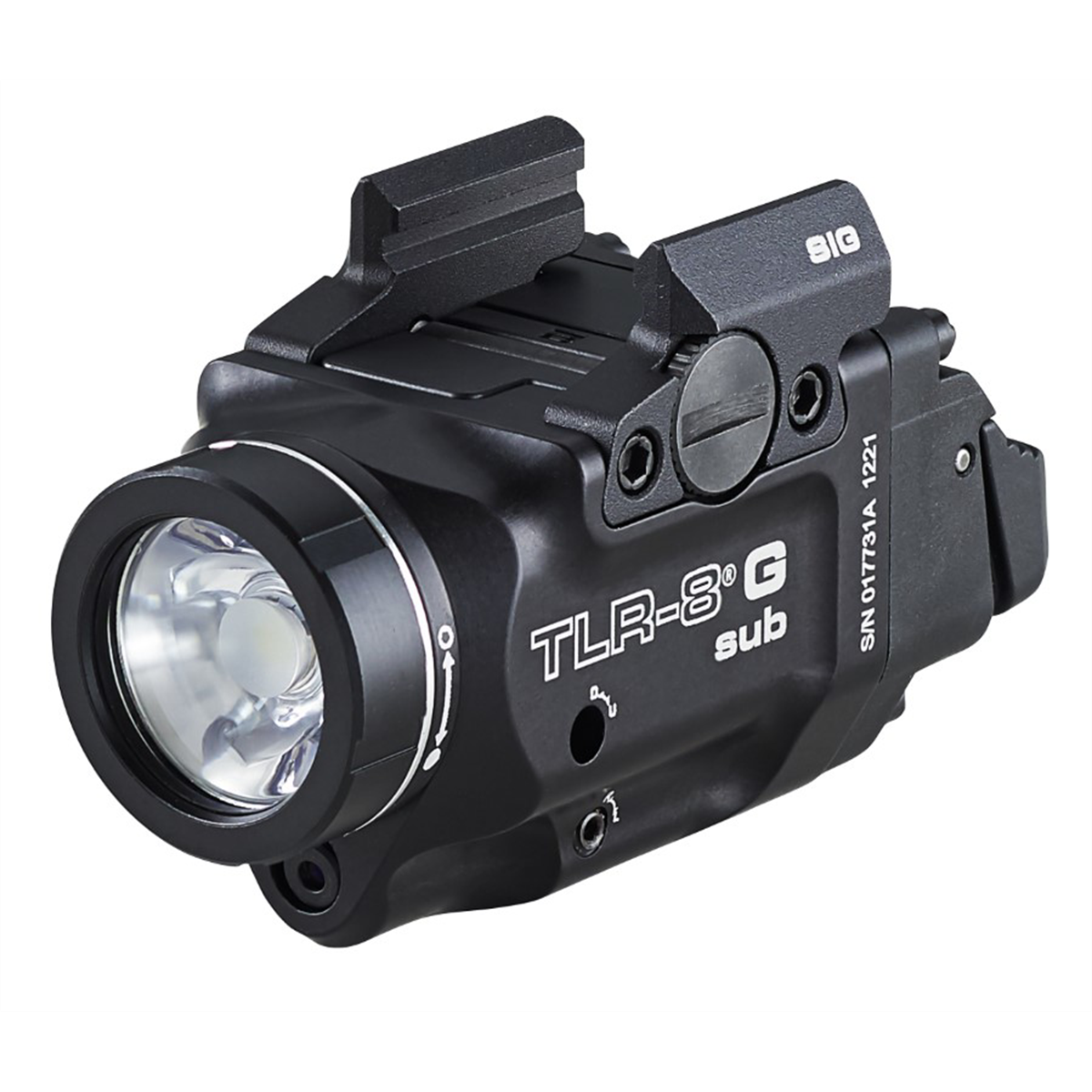 Streamlight TLR-8 sub Rail Mounted Tactical Light with Red Laser for Springfield Armory Hellcat Handgun, Black - B2B Diesel & Gas Service