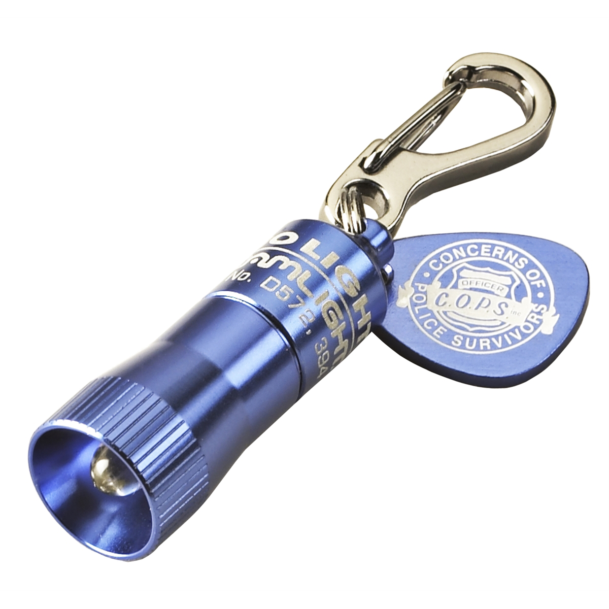 Streamlight Blue Nano Light Mini Keychain Flashlight Supporting COPS - B2B Diesel & Gas Service