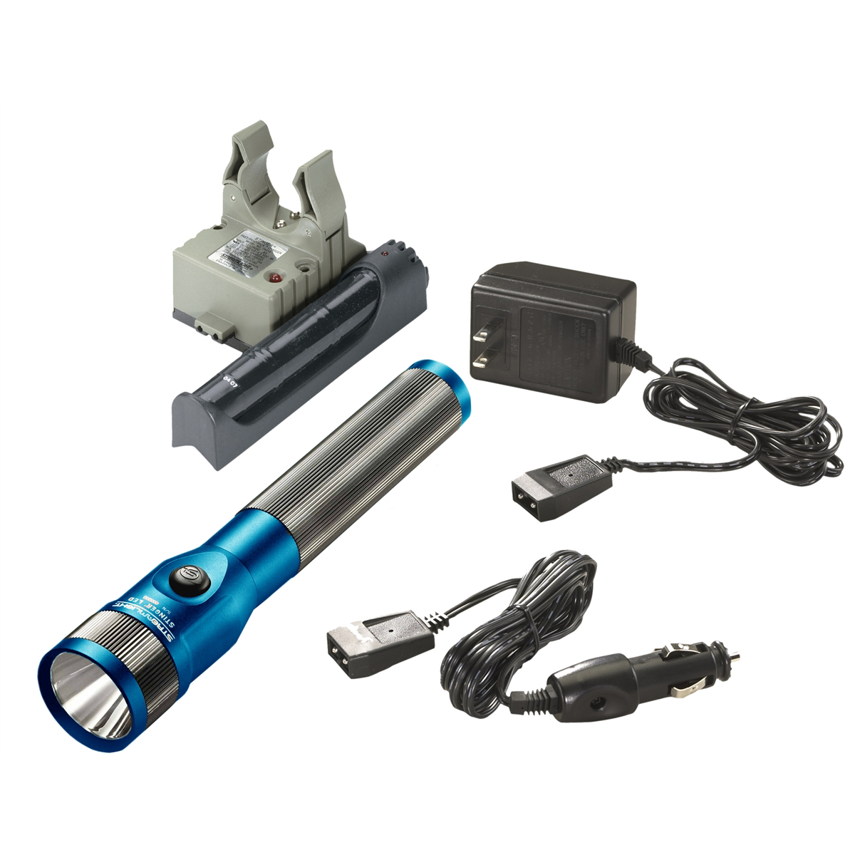 Streamlight Stinger LED Bright Rechargeable Handheld Flashlight - Blue - B2B Diesel & Gas Service