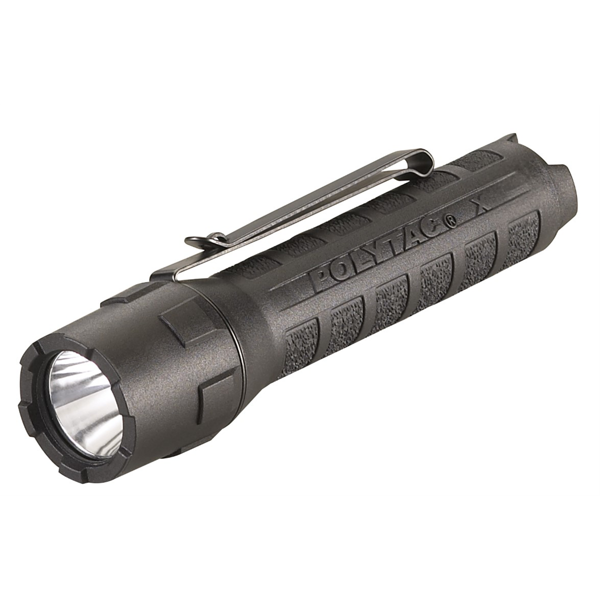 Streamlight 600 Lumen PolyTac X Flashlight - Includes (2) CR123A lithium batteries - Box - Black - B2B Diesel & Gas Service