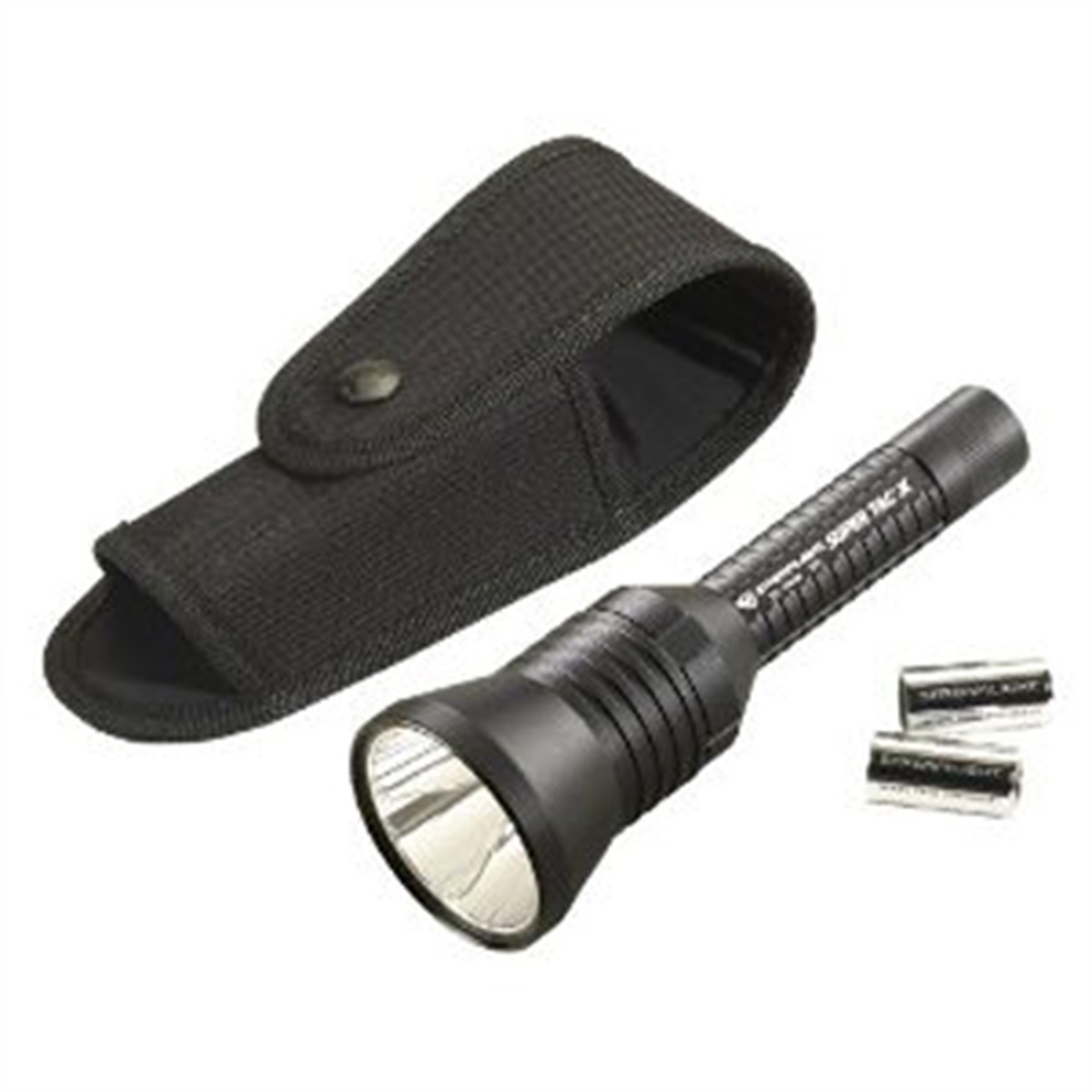 Streamlight SUPER TAC X W/BATTERIES/HOLSTER. BLACK - B2B Diesel & Gas Service