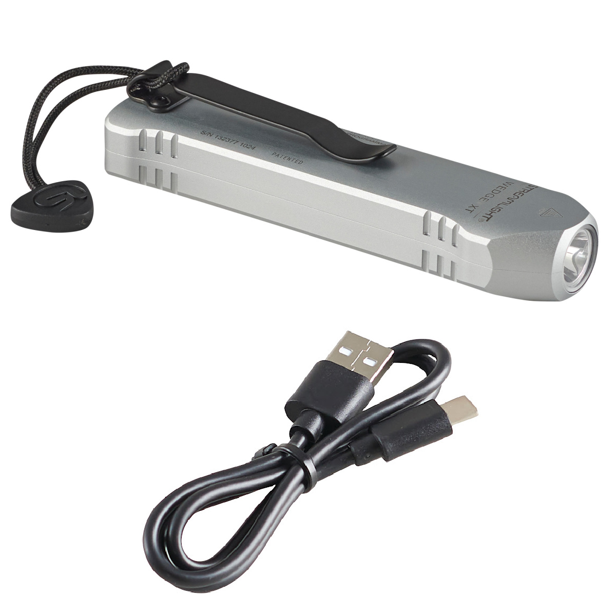 Streamlight Wedge XT Rechargeable EDC 500 Lumen Flashlight - Silver - B2B Diesel & Gas Service