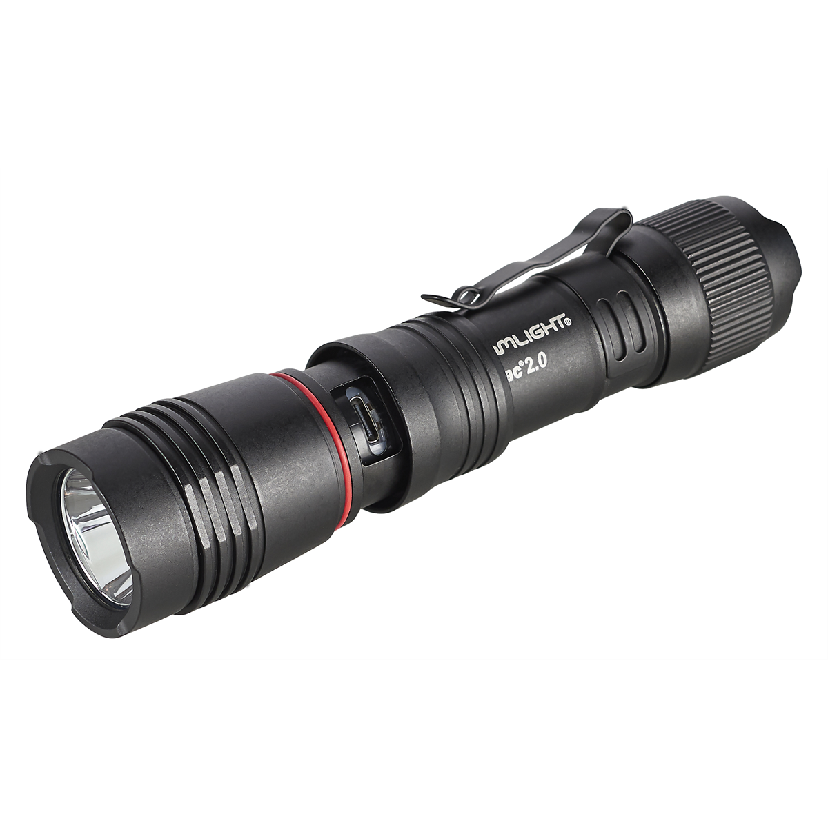 Streamlight 2000 Lumen ProTac 2.0 Flashlight - Includes SL-B50 battery pack, USB-C cord and nylon holster - Box - B2B Diesel & Gas Service