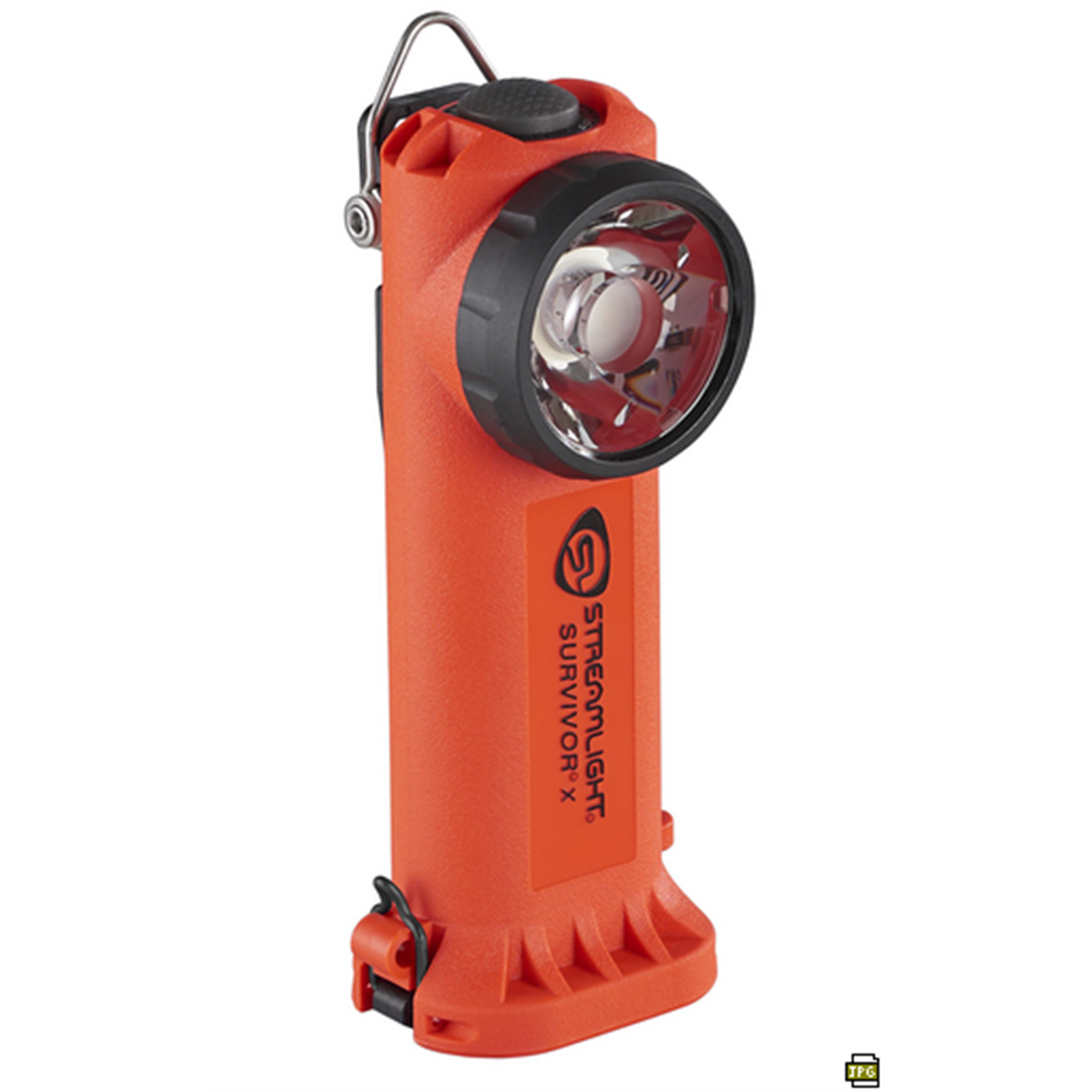 Streamlight Survivor X USB Firefighter's Right Angle Light - Orange - B2B Diesel & Gas Service