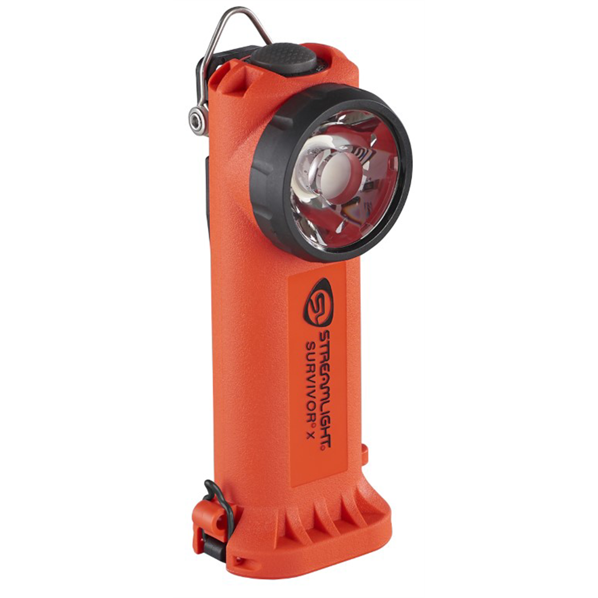 Streamlight Survivor X Safety-Rated Alkaline Firefighter's Right Angle Light, Orange - B2B Diesel & Gas Service