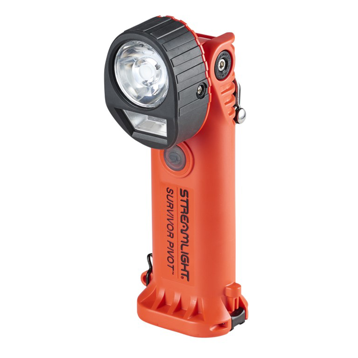 Streamlight Survivor Pivot C1D1 Safety-Rated Dual-Beam Articulating Flashlight, Orange - B2B Diesel & Gas Service