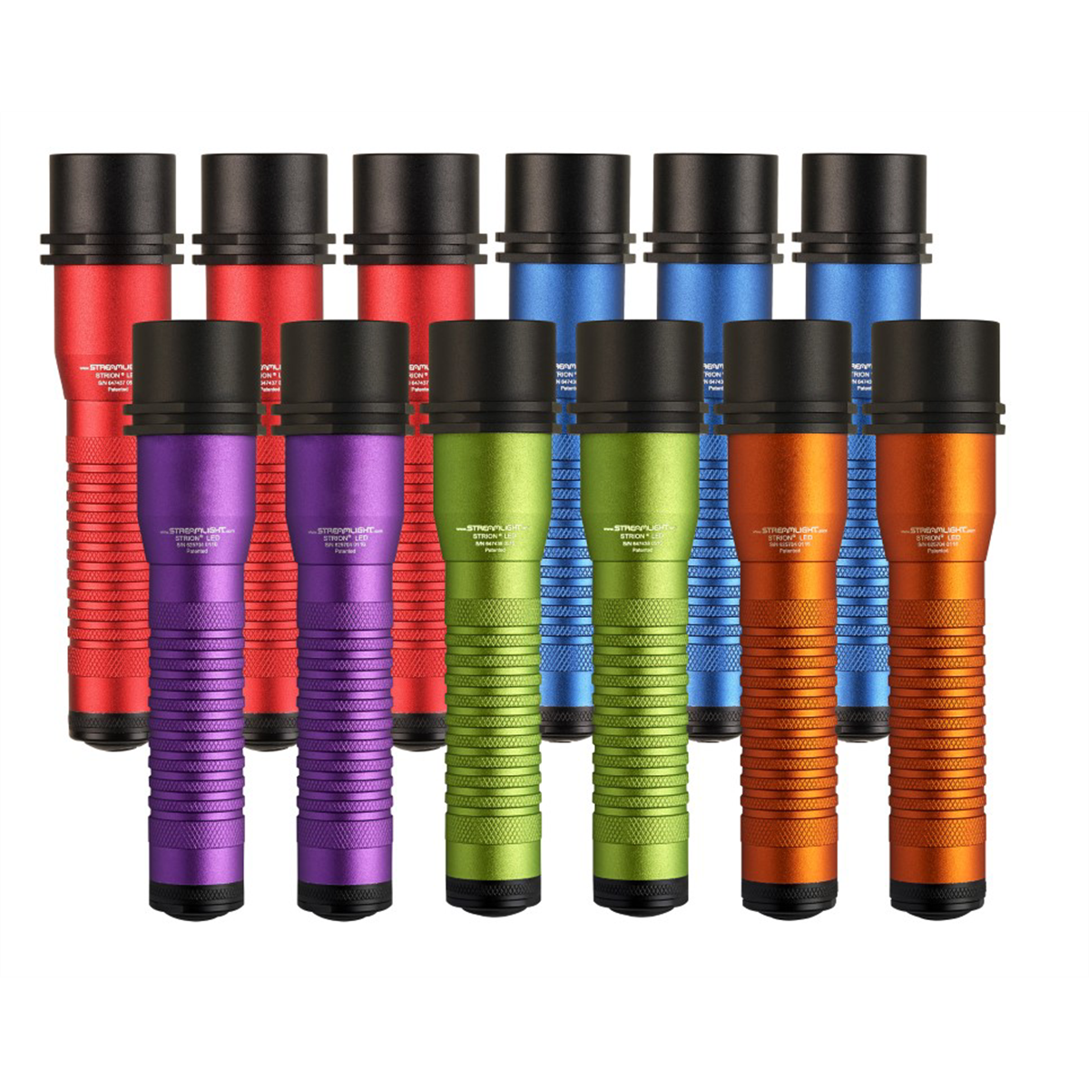 Streamlight 12 Pack of Strion LED Flashlights with PiggyBack Chargers - B2B Diesel & Gas Service