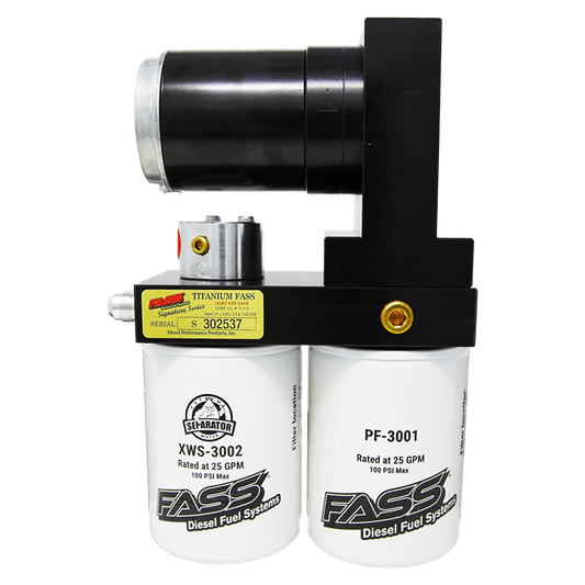 Titanium Signature Series Diesel Fuel System 140GPH (70-75 PSI) GM Duramax 6.6L 2020-2022 Stock-900hp FASS - B2B Diesel and Gas Service