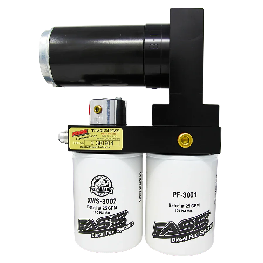 FASS TSF14180F140G Titanium Signature Series Diesel Fuel System 180F 140GPH@45-50PSI Ford Powerstroke 7.3L and 6.0L 1999-2007 - B2B Diesel and Gas Service