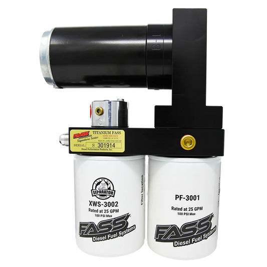 FASS TSF14290F240G Titanium Signature Series Diesel Fuel System 290F 240GPH@45-50 PSI Ford Powerstroke 7.3L and 6.0L 1999-2007 - B2B Diesel and Gas Service