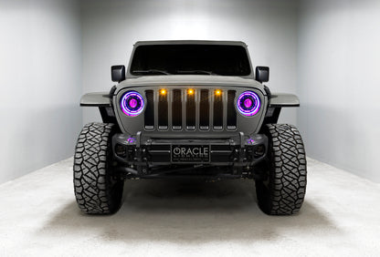 Oracle Oculus Bi-LED Projector Headlights for Jeep JL/Gladiator JT - w/ BC1 Controller - B2B Diesel & Gas Service